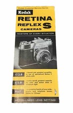 KODAK RETINA REFLEX S SALES BROCHURE A3-651 4-59/cks/196502