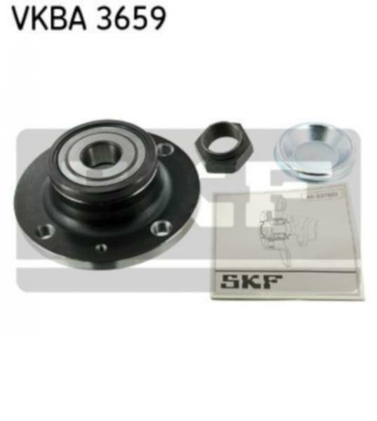 SKF Radlagersatz Hinten FüR Citroen C2 C3 I Pluriel Peugeot 1007 206 CC SW-image