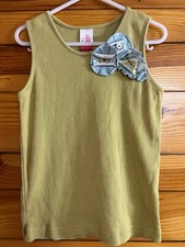 Matilda Jane Celery Tank Top Girls Serendipity Green Shirt Size 8