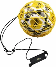 Handle Solo Soccer Kick Trainer with New Ball Locked Net Design, Soccer Ball ...