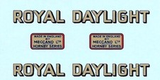 Hornby O Gauge Tanker | Royal Daylight | Transfer Decal