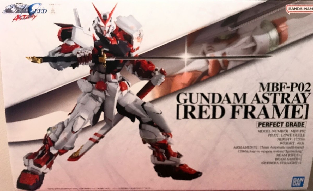 NEW 1/60 PG MBF-P02 Gundam Astray [Red Frame] Perfect Grade Model