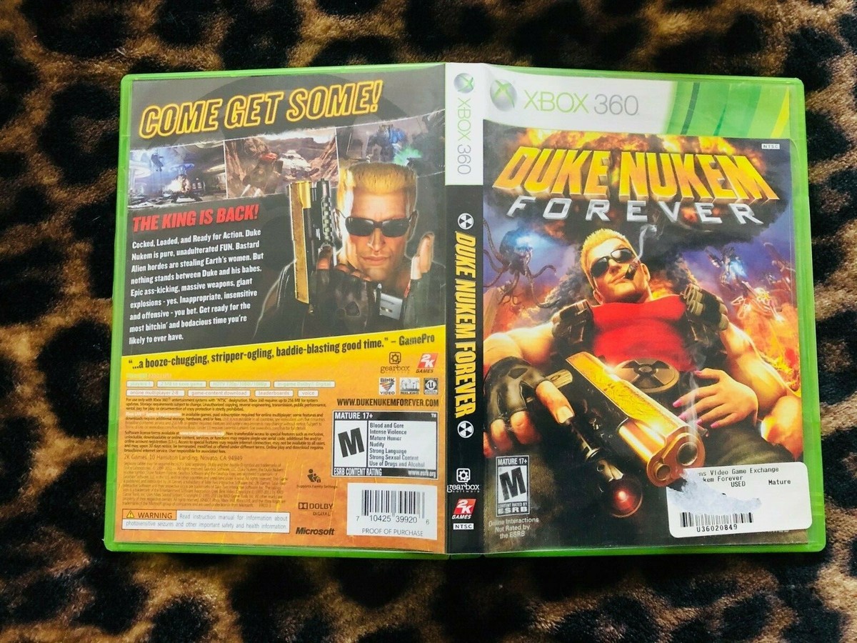 Duke Nukem Forever sur XBOX360, tous les jeux vidéo XBOX360 sont chez