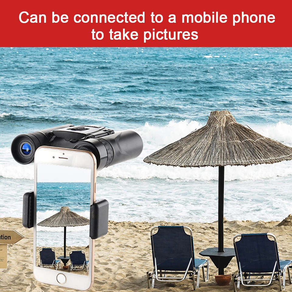 40*22 Binoculars HD Powerful 3000m Long Range Folding Mini Telescope Periscope - Image 3 of 4