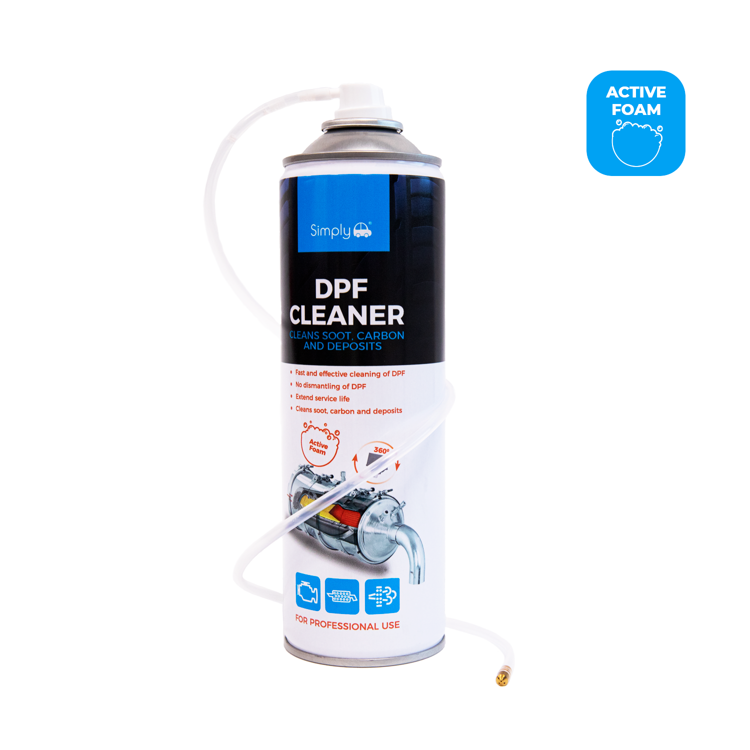 SIMPLY AUTO 500ML SPRAY DPF CLEANER (DPFC1)