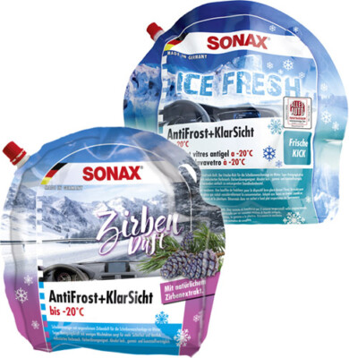 Concentrate SONAX antifrost & clear view up to -20° C 3 liter container 01314410-013344410