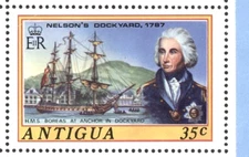 Barbuda #SG219 MNH 1975 HMS Boreas Anchor Dockyard [206]