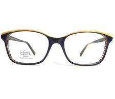 Monturas de gafas Jean Lafont TATIANA 7055 púrpura brillante amarillo cuadrado 52-16-138