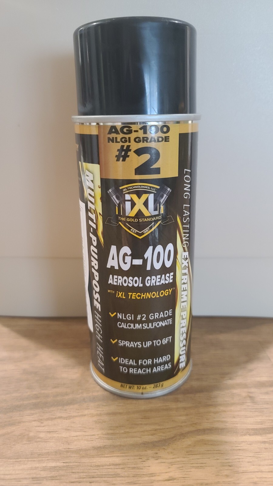 iXL AG100 Aerosol Spray Lubricant Grease Gun In A Can NLGI High Heat