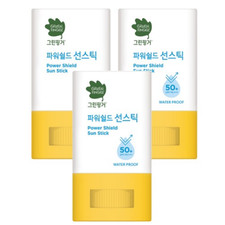 Greenfinger Power Shield Sun Stick Waterproof SPF50 PA   18g x 3ea