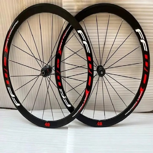 Juego de ruedas ultraligeras para bicicleta de carretera 700c cubierta llanta/freno de disco bujes de bloqueo central - Imagen 5 de 17