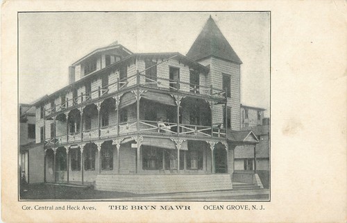 The Bryn Mawr Hotel, Central & Heck Avenues, Ocean Grove NJ 1907