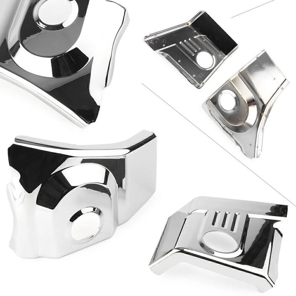 Fit Honda VTX 1300C/R/S 2003-09 Chrome Swing Arm Frame Trim Cover ABS Foto 3 de 4