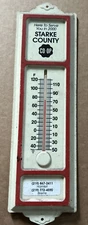 Vintage Stark County Co-Op In 2000 Thermometer