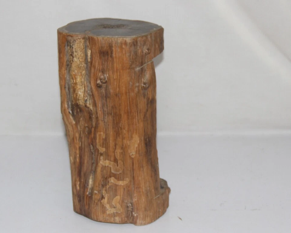 古董木制三脚架人雕像手工制作桌子和花园装饰展示品 — 第 2/4 张图片