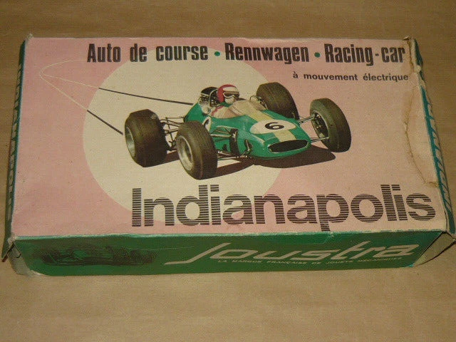 JOUSTRA LOTUS GP AUTO DA CORSA INDIANAPOLIS AUTOMODELLO SCALA 1/10 MADE FRANCE - Immagine 3 di 4
