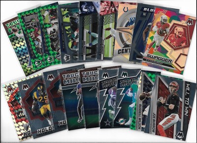 2022 Mosaic Football  Inserts  and  Colors   Complete Your Set     Free Shipping