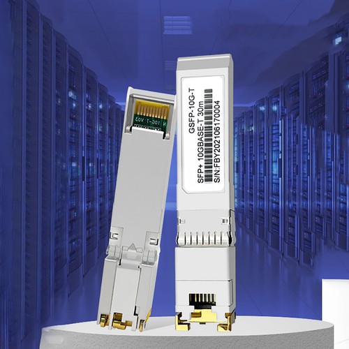 10GBase-T SFP+ to RJ45 Copper Ethernet Modular Transceiver Part For Cisco Switch - Afbeelding 5 van 5