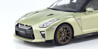 Kyosyo samurai 1/18 Nissan GT-R Premium T-Spec Millennium Jade