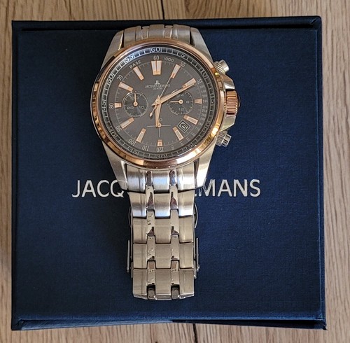 Herrenuhr "JACQUES LEMANS 1-1117PN", Chronograph, Quarz, Original Box,gebraucht. - Bild 14 von 22