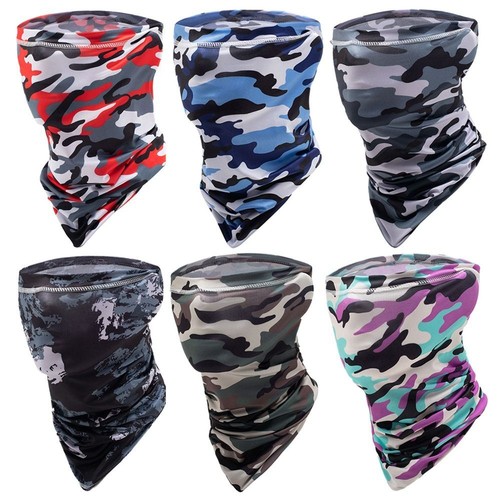Sun Protection Full Face Mask Sun UV Protection Neck Gaiter Scarf Summer