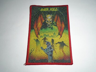 OVERKILL THE YEARS OF DECAY WOVEN PATCH