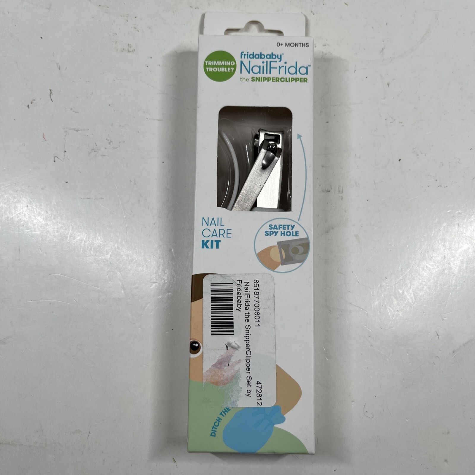 Fridababy NailFrida The SnipperClipper Nail Care Set w/Safety Spy Hole