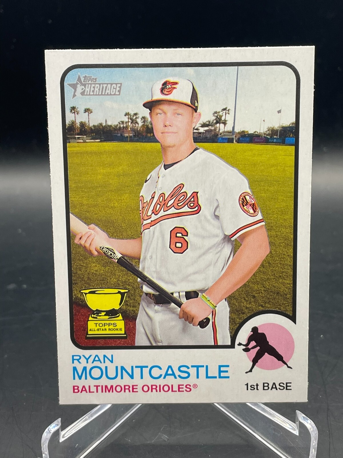 2022 Topps Heritage #551 Ryan Mountcastle