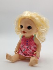 Hasbro Baby Alive Magical Mixer Doll Blonde Hair 12" Original Dress C8