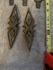 Vintage Antique Cast Iron  Curtain Rod Clips Decorative Topper, Hardware — photo 5