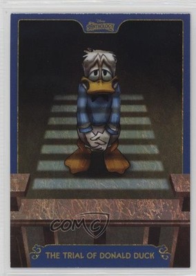 2024 Panini Disney Anthology Marble Holo /25 The Trial of Donald Duck #82 1cc0