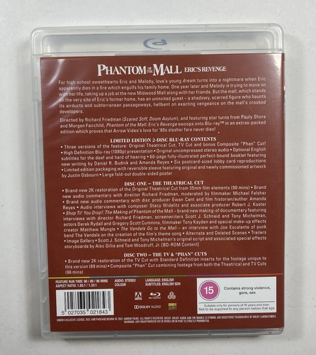 Phantom Of The Mall (1989) Limited Edition Blu-Ray mit Buchposter & Karten *LESEN* - Bild 13 von 23
