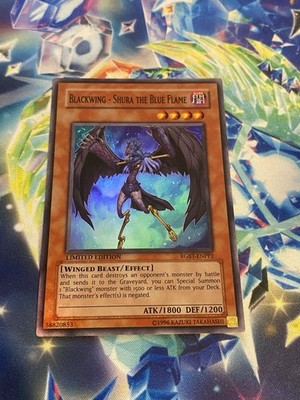 Yu-Gi-Oh! - Blackwing - Shura the Blue Flame RGBT-ENPP2  - NM