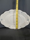 Vintage Under PlateFor Gravy Boat Blue Garland Bavarian Johann Haviland China — photo 4