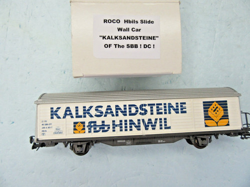 HO - Roco 46592 Hbils Coche Puerta Corredera "KALKSANDSTEINE" de la SBB - NUEVO EN CAJA | Condition: Used