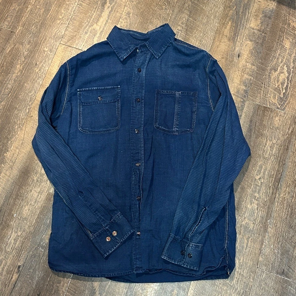 Orvis Denim Casual Button-Down Shirts for Men for sale | eBay