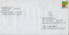UKRAINE ✱  2001 COVER - ODESSA  TO KIEL GERMANY [5002]