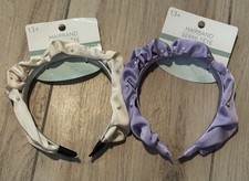 NWT 2 Hairbans With Pearl Accents For Any Hair types