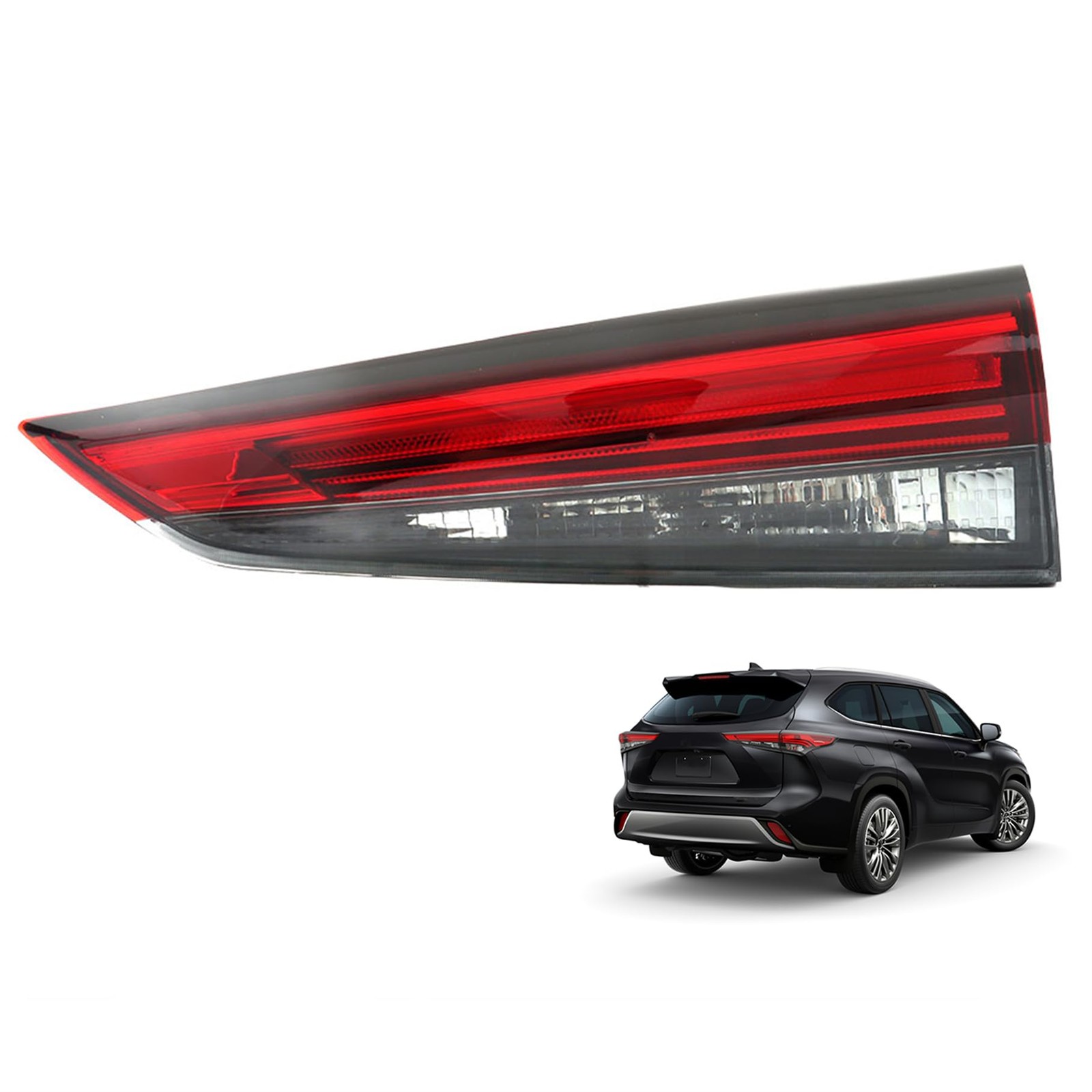 Tail Lamp Tail Light Inner Right Side Replacement for 2020-2022 Highlander