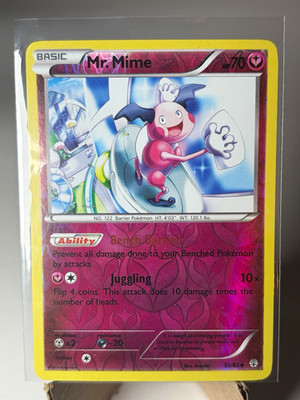 Mr. Mime 52/83 Generations Reverse Holo 2016