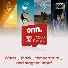 Onn 128 GB microSDXC U3 Memory Card for Nintendo Switch