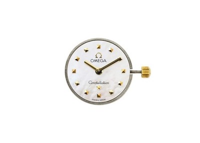 Omega Ladies Constellation Movement QZ White Shell Dial