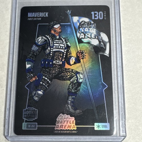 2026 Bo Jackson Battle Arena Maverick Steel BattleFoil COOPER FLAGG RC