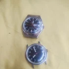 VINTAGE TIMEX  MILITARY BLACK DIAL BATTERY WIND UP MEN'S WATCH