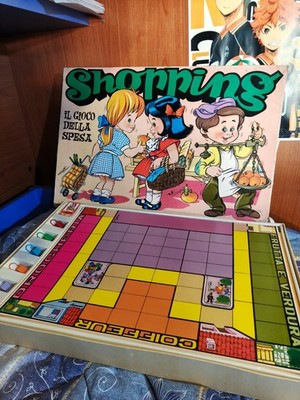 Clementoni Shopping Il Gioco della Spesa - Un Gioco Clementoni Vintage 1960s