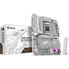 Gigabyte X870 AORUS ELITE WIFI 7 ICE | AM5 DDR5 PCIe 5.0 USB4 | White