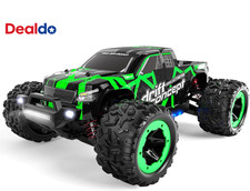 18 MPH RC Car, 4WD All-Terrain High Speed Off-Road Remote Control Truck 1:18 Sca