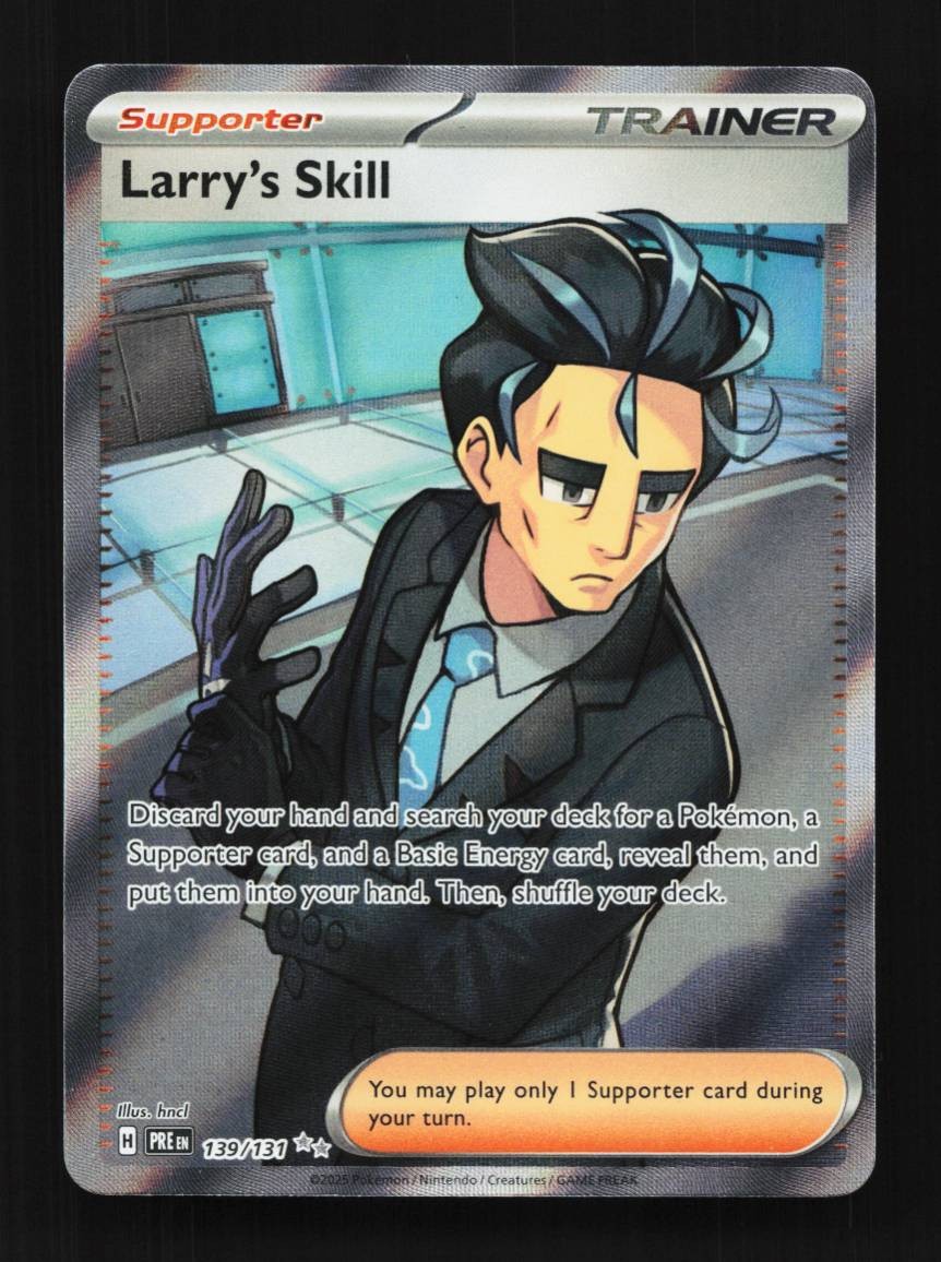 Larry's Skill 139/131 Prismatic Evolutions English Pokemon Card TCG