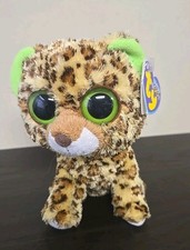 Ty Beanie Boo SPECKLES’ The Leopard 2013 Purple Tag Retired 6 inch