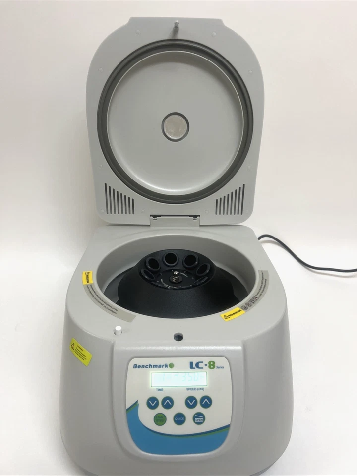 Benchmark LC-8 3100 Lab Centrifuge w/ 8 x 15ml Rotor, Tested Works Great! Foto 3 de 4